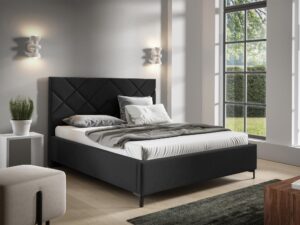 miniaturka Łóżko NAVE Minimalistyczny Styl Tapicerowany