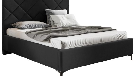 miniaturka Łóżko NAVE Minimalistyczny Styl Tapicerowany