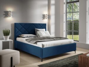 miniaturka Łóżko NAVE Minimalistyczny Styl Tapicerowany