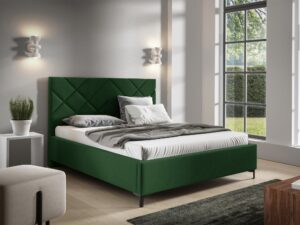 miniaturka Łóżko NAVE Minimalistyczny Styl Tapicerowany