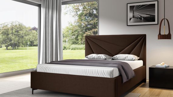 miniaturka Łóżko TALIBU Tapicerowane w Stylu Nowoczesnym