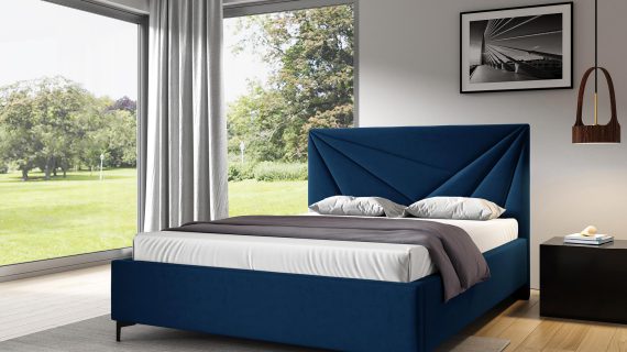 miniaturka Łóżko TALIBU Tapicerowane w Stylu Nowoczesnym