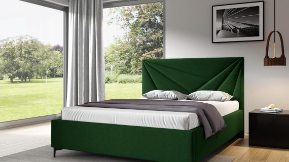 miniaturka Łóżko TALIBU Tapicerowane w Stylu Nowoczesnym