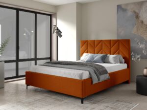 miniaturka Łóżko CYPR Tapicerowane do Sypialni