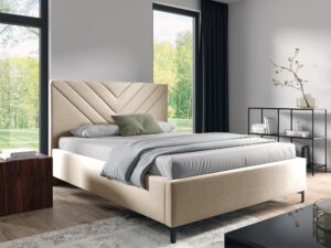 miniaturka Łóżko ELFI Komfort i Styl z Wysokim Zagłówkiem