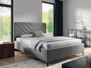 miniaturka Łóżko ELFI Komfort i Styl z Wysokim Zagłówkiem