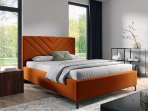 miniaturka Łóżko ELFI Komfort i Styl z Wysokim Zagłówkiem