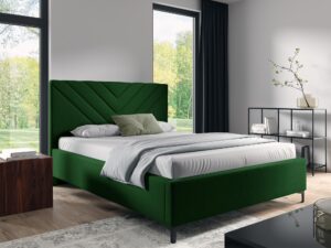 miniaturka Łóżko ELFI Komfort i Styl z Wysokim Zagłówkiem