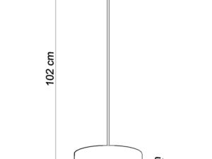 miniaturka Uniwersalny i Wyrafinowany Żyrandol SKY 30 z 3 Żarówkami