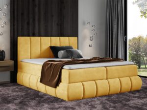 miniaturka Łóżko Tapicerowane Bello z Miękkim Korpusem