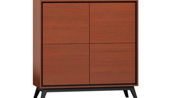 Vintage Komoda Kasztan Boston BS07