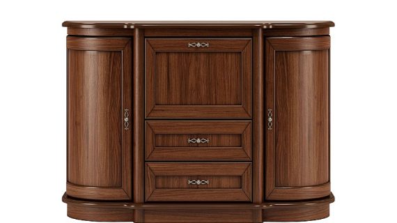 Brązowa Komoda Wersal Styl W04