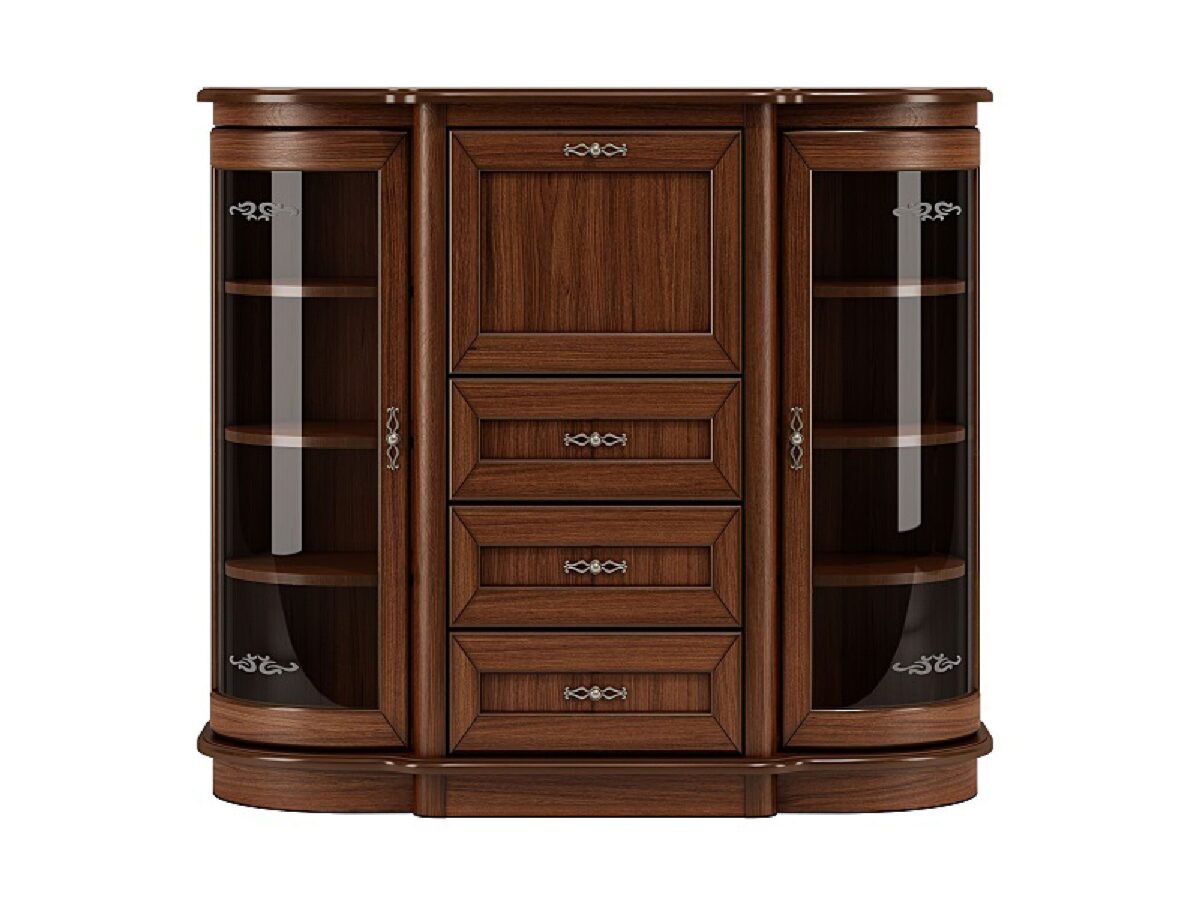 Komoda z Barkiem Brązowa Wersal W11