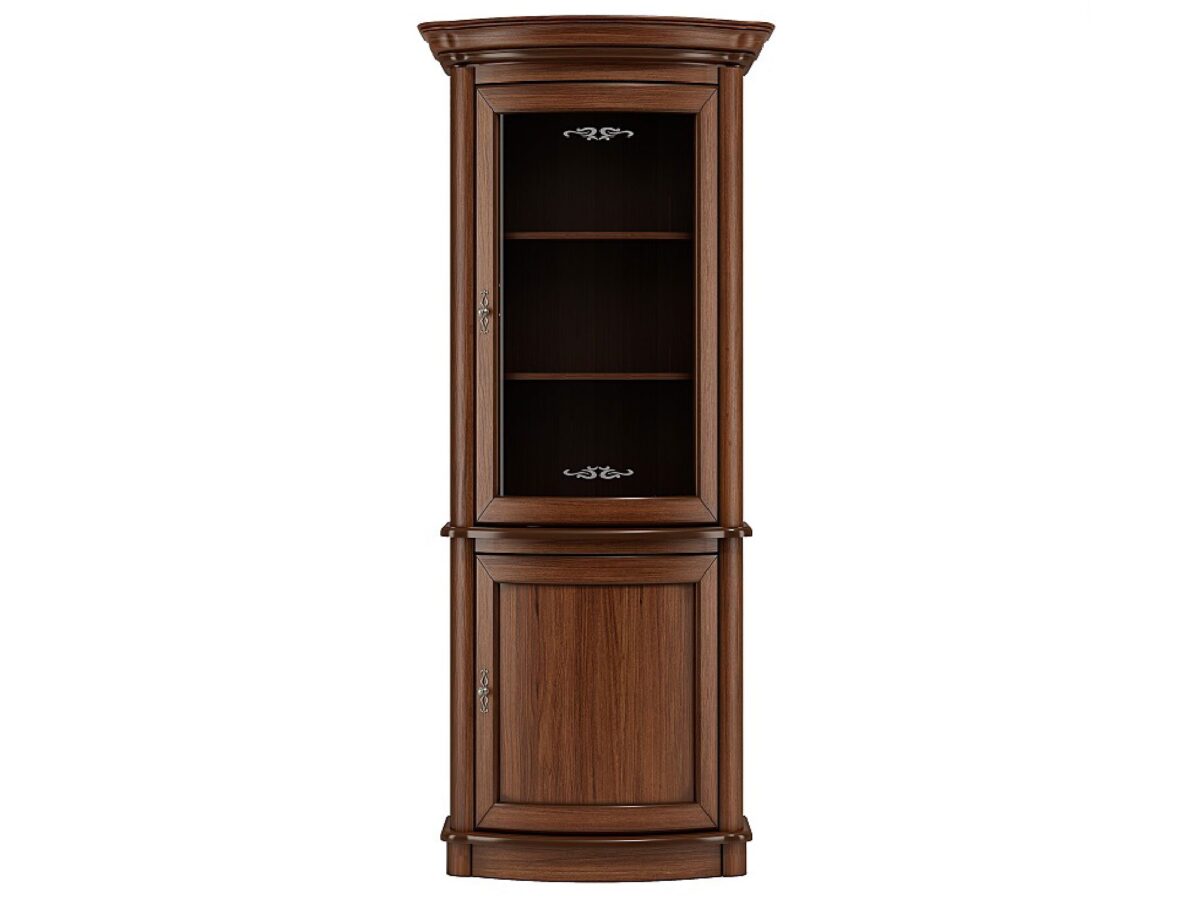 Elegancka Witryna w Orzechu Wersal W17+W18