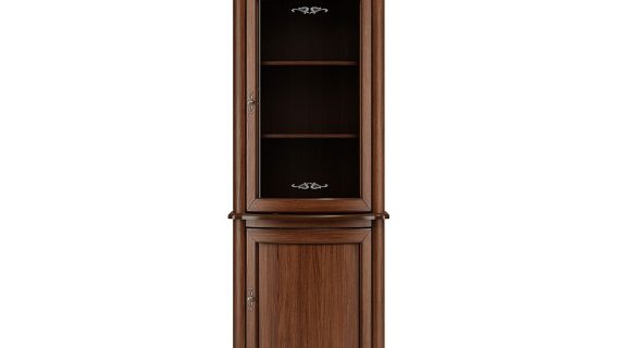 Elegancka Witryna w Orzechu Wersal W17+W18