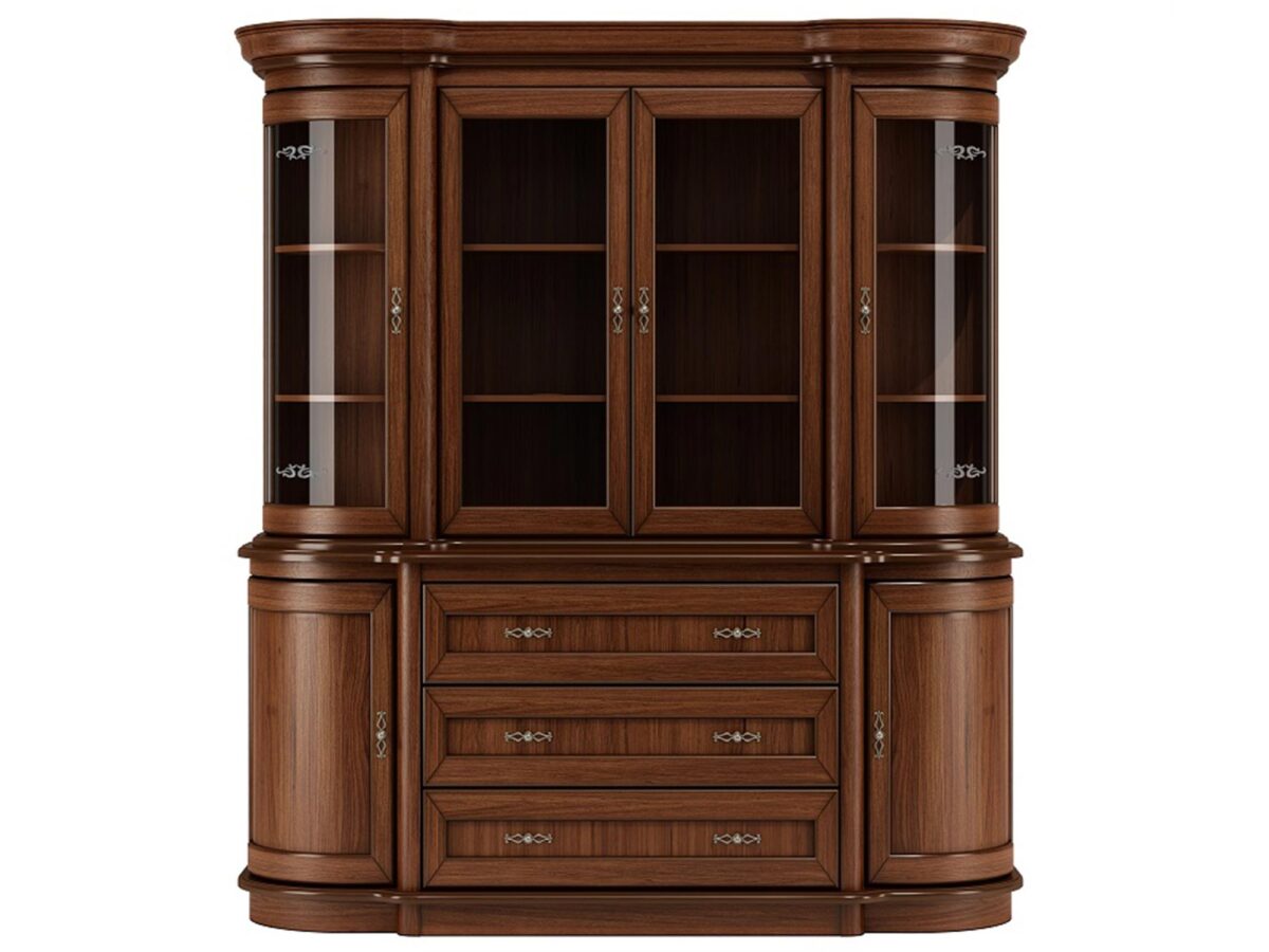 Witryna Brązowa Elegancja Wersal W23+W24