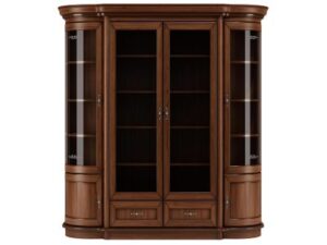 Klasyczna Brązowa Witryna Wersal W34
