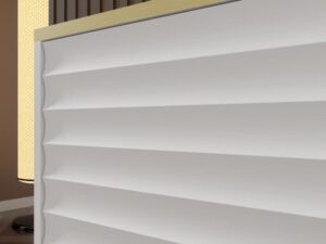 miniaturka Szafka RTV Wisząca Sereno ze Złotymi Akcentami