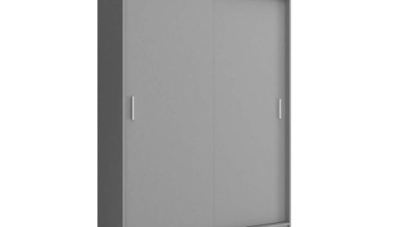 Szafa SIMENA 130cm Opcje Biały Sonoma Grafit - obrazek 4
