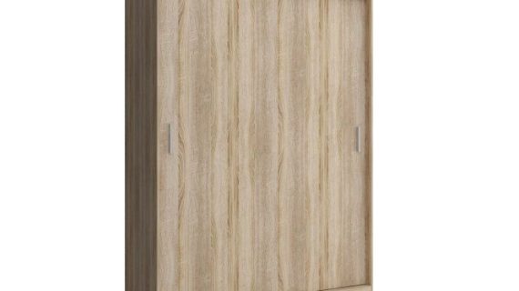 Szafa SIMENA 130cm Opcje Biały Sonoma Grafit