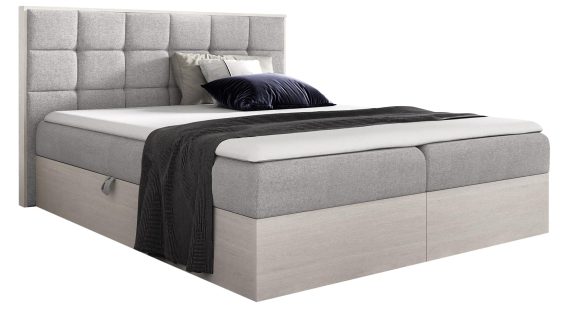 Łóżko Tapicerowane BRAGA 1 w Odcieniu Nordic Teak - obrazek 9