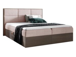 miniaturka Nowoczesne Łóżko Kontynentalne BRAGA 2 Ciemny Dąb