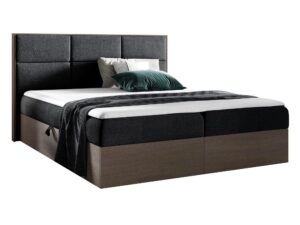 miniaturka Nowoczesne Łóżko Kontynentalne BRAGA 2 Ciemny Dąb