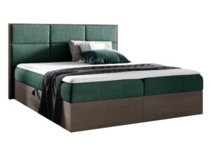 miniaturka Nowoczesne Łóżko Kontynentalne BRAGA 2 Ciemny Dąb