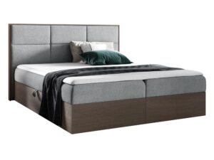 miniaturka Nowoczesne Łóżko Kontynentalne BRAGA 2 Ciemny Dąb