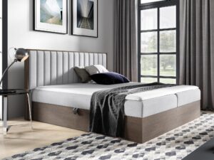 miniaturka Łóżko Kontynentalne BARGA 6 z Wysokim Zagłówkiem