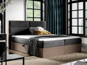 miniaturka Łóżko CEDRIC 3 Kontynentalne z Topperem