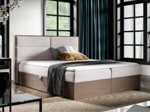 miniaturka Łóżko CEDRIC 3 Kontynentalne z Topperem