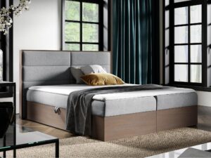 miniaturka Łóżko CEDRIC 3 Kontynentalne z Topperem