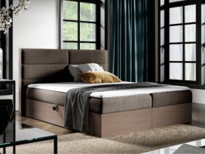 miniaturka Łóżko CEDRIC 3 Kontynentalne z Topperem