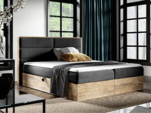 miniaturka Łóżko CEDRIC 1 Styl Industrialny i Wygoda