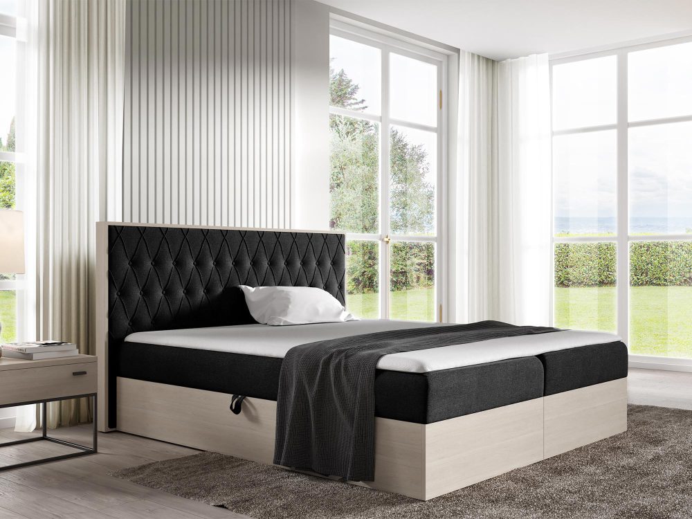 Łóżko SIMBA 1 Nowoczesny Kontynentalny Design - obrazek 5