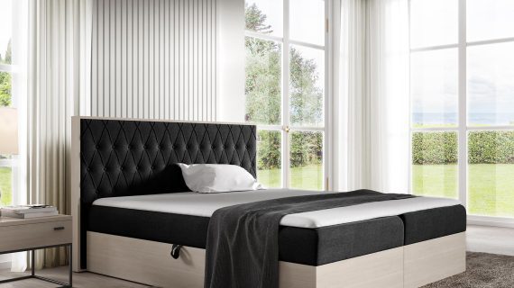 Łóżko SIMBA 1 Nowoczesny Kontynentalny Design - obrazek 5