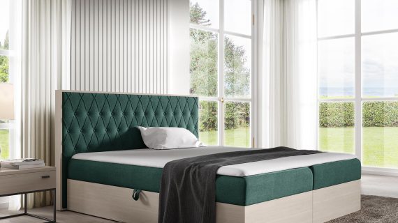Łóżko SIMBA 1 Nowoczesny Kontynentalny Design - obrazek 6