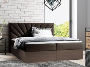 miniaturka Łóżko VENETO Tapicerowane w Stylu Skandynawskim