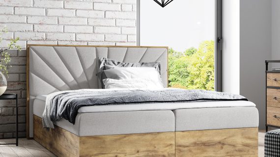 miniaturka Stylowe Łóżko Kontynentalne VENETO Przytulność i Komfort