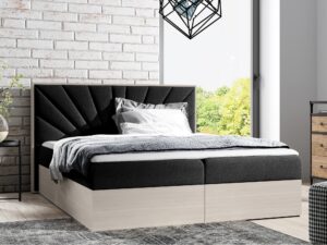 miniaturka Tapicerowane Łóżko VENETO Skandynawski Styl do Sypialni