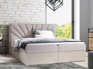 miniaturka Tapicerowane Łóżko VENETO Skandynawski Styl do Sypialni