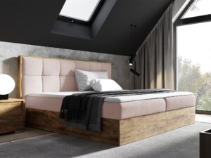 miniaturka Komfortowe Łóżko STRADO z Pojemnikiem do Sypialni