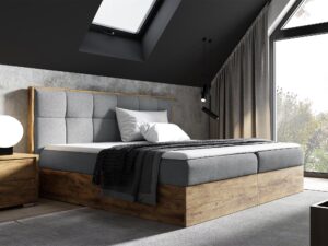 miniaturka Komfortowe Łóżko STRADO z Pojemnikiem do Sypialni