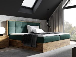 miniaturka Komfortowe Łóżko STRADO z Pojemnikiem do Sypialni