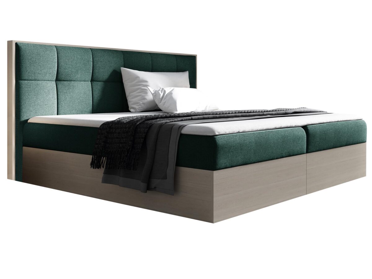 Wygodne Łóżko STRADO Sypialniane z Funkcją Przechowywania
