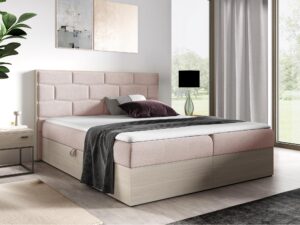 miniaturka Drewniane Łóżko CORSO Kontynentalna Prostota