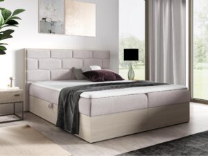 miniaturka Drewniane Łóżko CORSO Kontynentalna Prostota