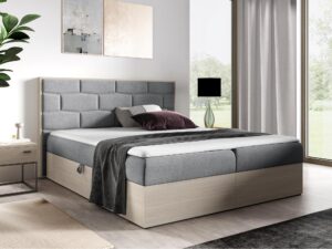 miniaturka Drewniane Łóżko CORSO Kontynentalna Prostota