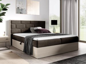 miniaturka Drewniane Łóżko CORSO Kontynentalna Prostota